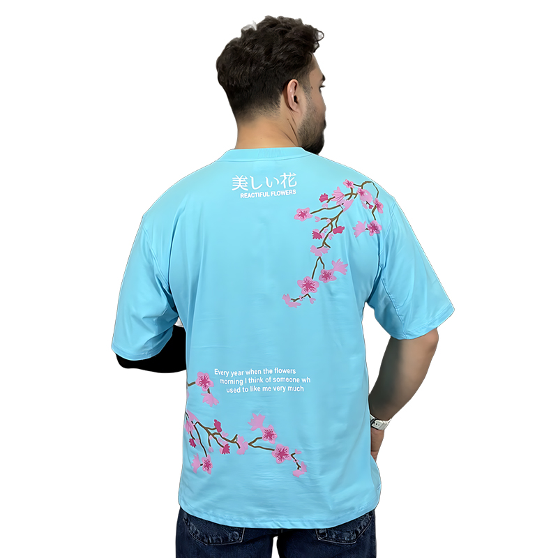 تیشرت طرح گل