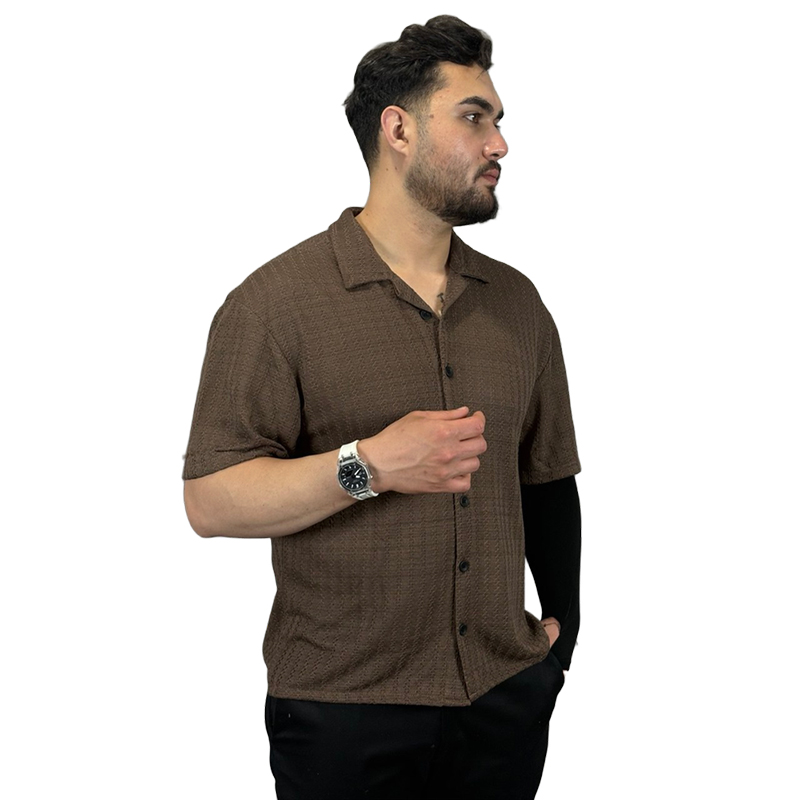 پیراهن دکمه دار